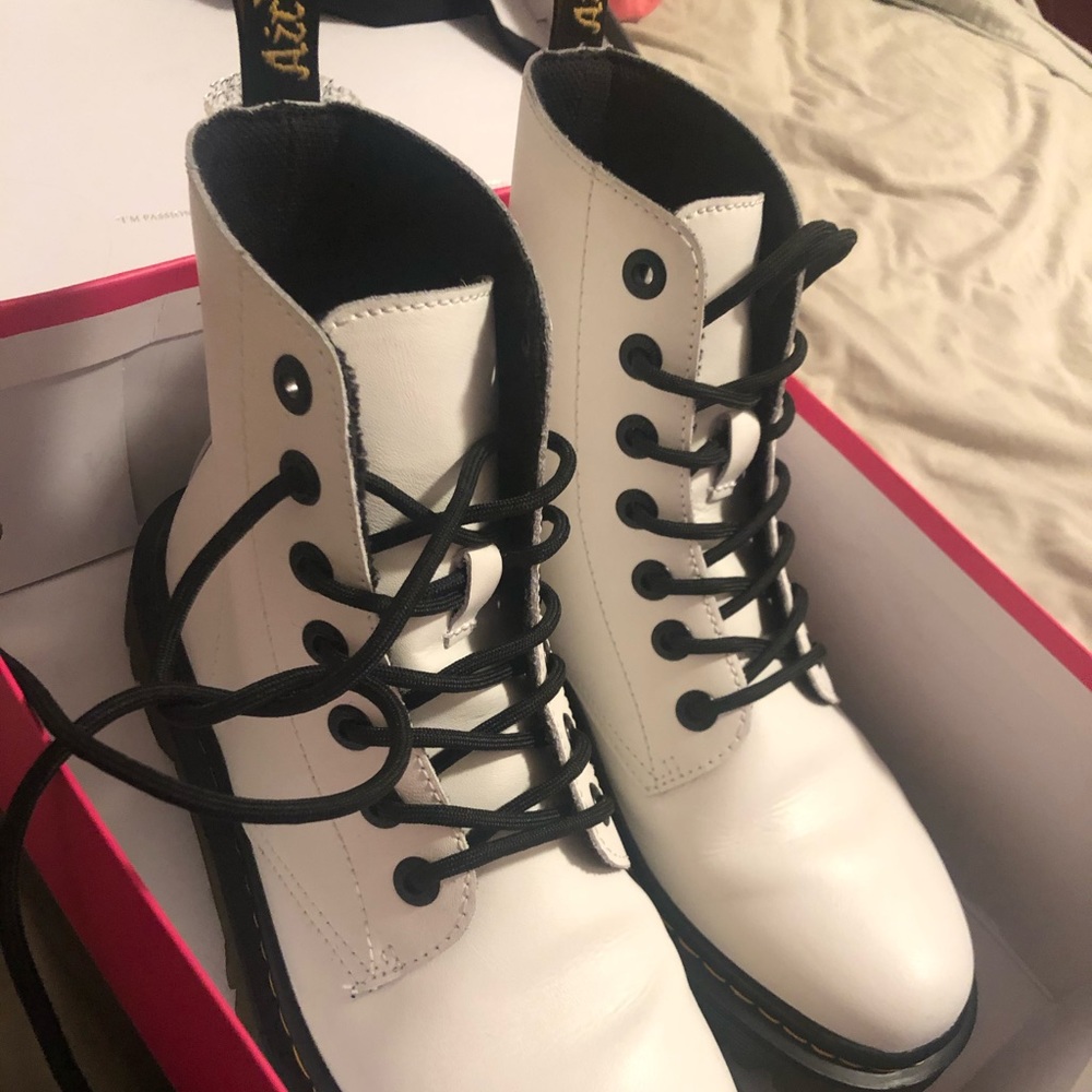 White doc martens